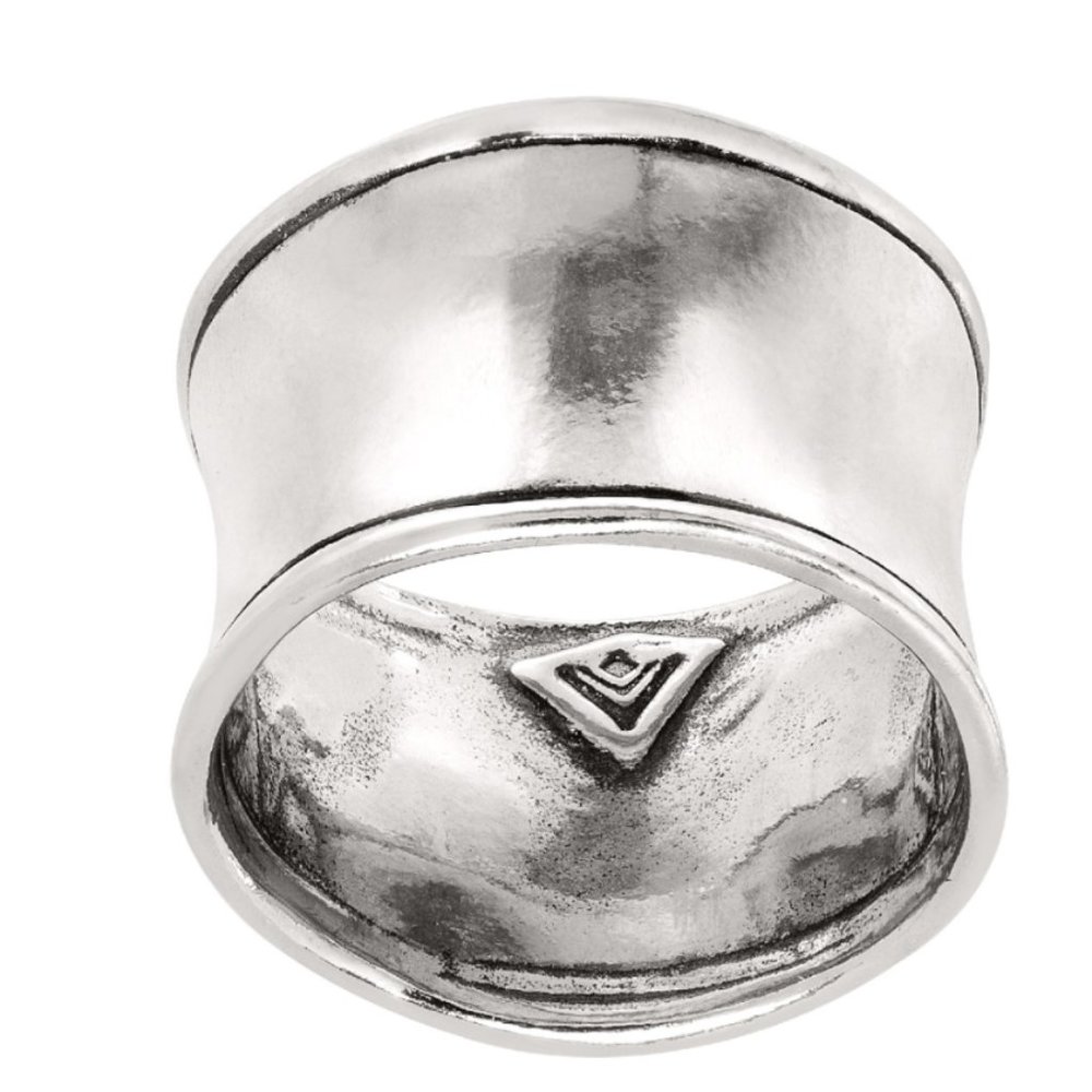 Hammered Cuff Ring